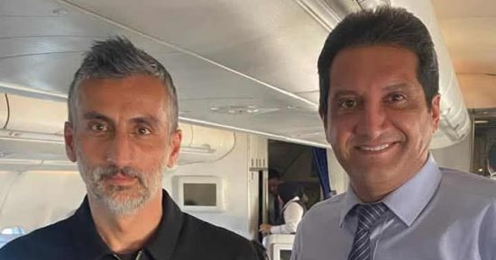 صورة متداولة لوصول الإسباني ريفيرا لتوقيع عقده مع الأهلي