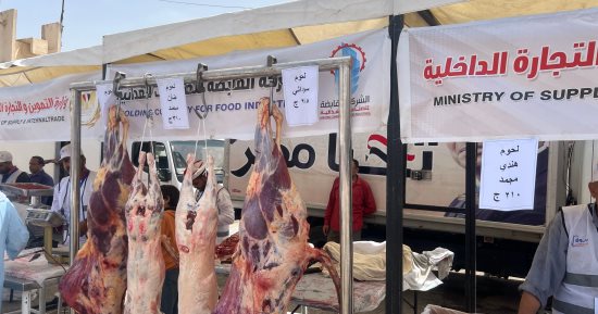 أسعار اللحوم بسوق اليوم الواحد بمدينة نصر ضمن المرحلة الثانية