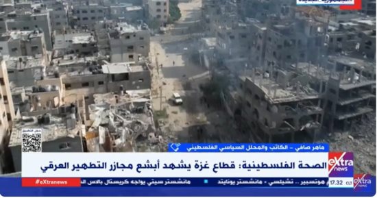 ماهر صافى: كل 4 دقائق تُشن غارة تستهدف الأخضر واليابس فى غزة