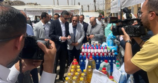 وزير التموين يفتتح المرحلة الثانية من سوق اليوم الواحد بمدينة نصر 