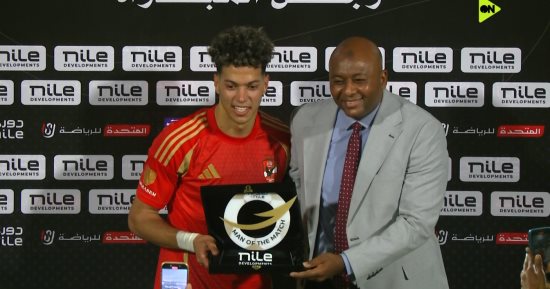 إمام عاشور رجل مباراة الأهلى والبنك الأهلى فى الدورى