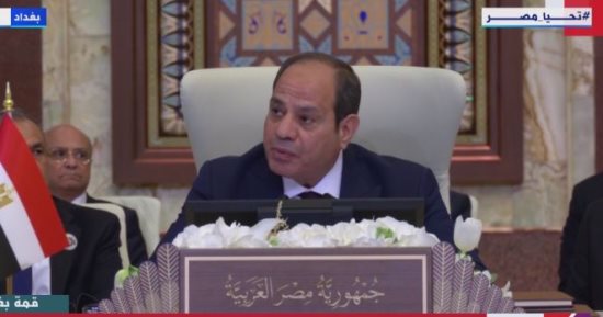 الرئيس السيسى: لا سلام دون دولة فلسطينية حتى لو نجحت إسرائيل فى التطبيع مع كل العرب