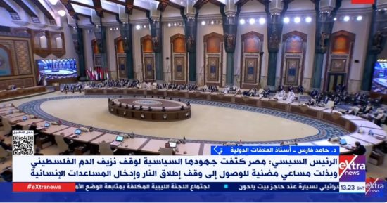 خبير: مصر تعمل على صناعة السلام فى الشرق الأوسط وتخفيف حدة التوترات بالمنطقة