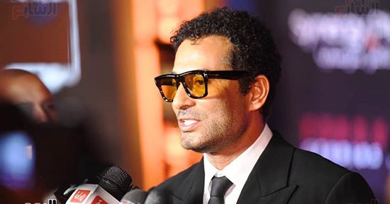 عمرو دياب وحماقى والعسيلى وعمرو سعد يحضرون العرض الخاص لفيلم المشروع X.. صور 