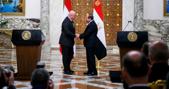الرئيس السيسى: مصر ولبنان لديهما جهد مشترك عبر سنوات فى مجال الثقافة والكتابة والشعر
