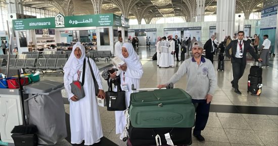 بعثة الحج المصرية تواصل استقبال ضيوف الرحمن فى المدينة المنورة