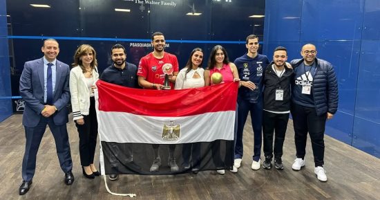 رئيس اتحاد الاسكواش للاعبين بعد التتويج ببطولة العالم: أنتم قدوة في الإصرار