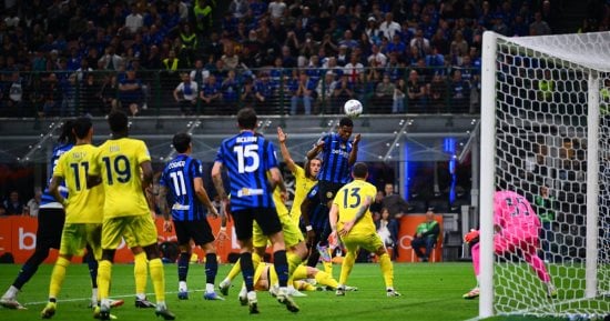ملخص وأهداف مباراة الإنتر ضد لاتسيو 2-2 فى الدورى الإيطالى
