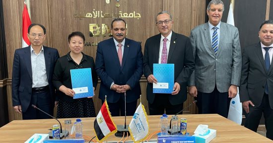 جامعة بنها الأهلية توقع بروتوكولات مع جامعات صينية لتعزيز الشراكة الدولية