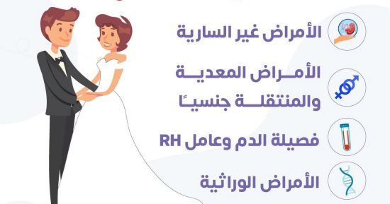 وزارة الصحة تكشف التحاليل المجانية ضمن مبادرة فحص المقبلين على الزواج