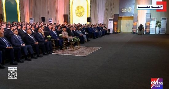 الرئيس السيسى يشهد فيلما تسجيليا عن جهود الدولة فى زيادة الرقعة الزراعية