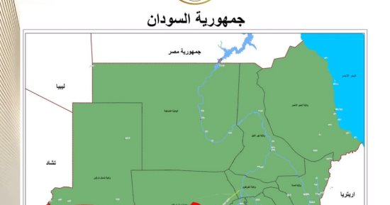 القوات المسلحة السودانية تنشر خريطة حديثة توضح مواقع سيطرتها على الولايات