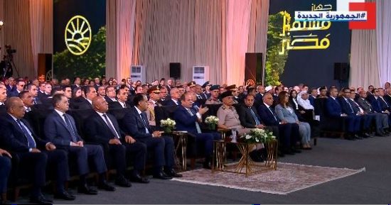 الرئيس السيسى: مستهدف إضافة 800 ألف فدان إلى الرقعة الزراعية سبتمبر المقبل