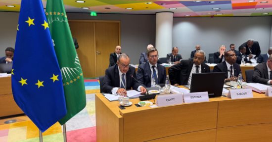 وزير الخارجية يلقى كلمة مصر فى الاجتماع الوزارى الإفريقى الأوروبى