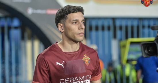 سيراميكا يتقدم على الاتحاد السكندري بهدف فى الشوط الأول