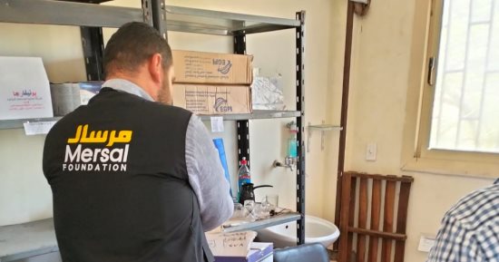 مرسال عضو التحالف الوطنى تدعم عيادات الجلدية والجذام بالشرقية والمنيا بمستلزمات طبية