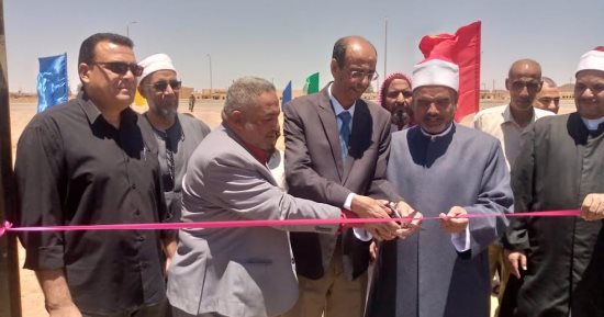افتتاح مسجدين جديدين فى طابا وأبو زنيمة بجنوب سيناء.. صور