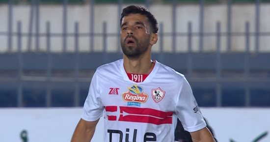 عبد الله السعيد رجل مباراة الزمالك والإسماعيلي بالدورى