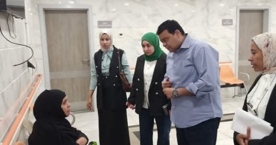 استكمال تجهيز مستشفى كوم أمبو المركزى ضمن منظومة الرعاية الصحية بأسوان.. يشمل 38 حضانة و31 سرير غسيل كلوى وبنك دم وأماكن لانتظار السيارات.. ومتابعة مستمرة لمستوى الخدمات لتلبية احتياجات المنتفعين..صور