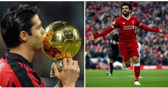 كاكا يرشح محمد صلاح للفوز بجائزة الكرة الذهبية 2025