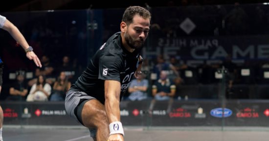 3 مصريين يتأهلون لنصف نهائي بطولة بالم هيلز للاسكواش