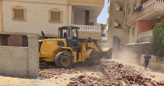محافظ المنوفية: إزالات فورية للمخالفات بالشهداء وأشمون والباجور وبركة السبع