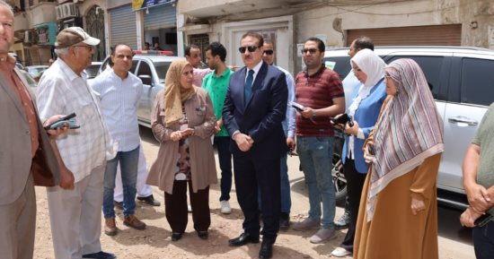 محافظ المنوفية يتفقد إنشاءات مدرستين باستثمارات 50 مليون جنيه