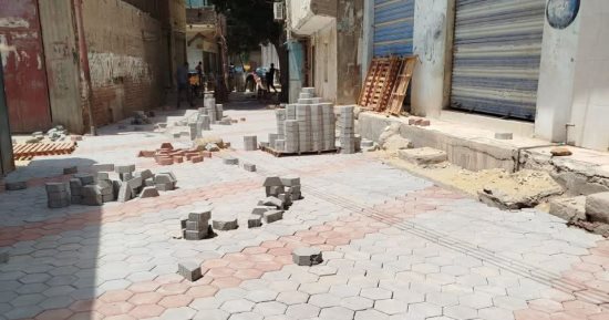 تنفيذ رصف ورفع كفاءة بأبو كبير بتكلفة 30 مليون و850 الف جنيها
