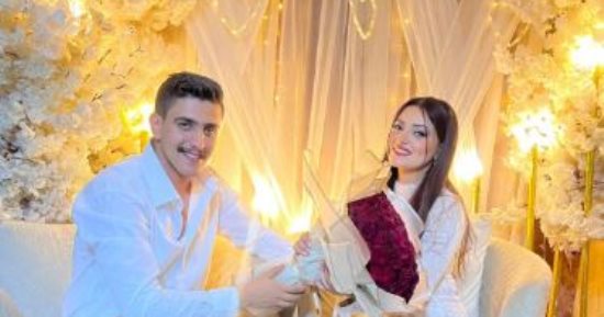 شمس ابنة الشاعر الراحل ناصر الجيل تحتفل بخطوبتها