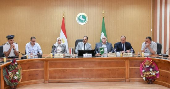 محافظ الشرقية يبحث إعادة الإنضباط للشارع الشرقاوى