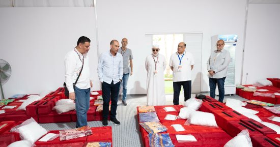 بعثة حج الجمعيات الأهلية تجرى معاينة ميدانية لمخيمات الحجاج فى عرفات ومنى