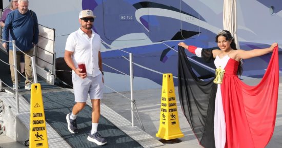 ميناء الإسكندرية يستقبل السفينة السياحية العملاقة Ms Norwegian Viva