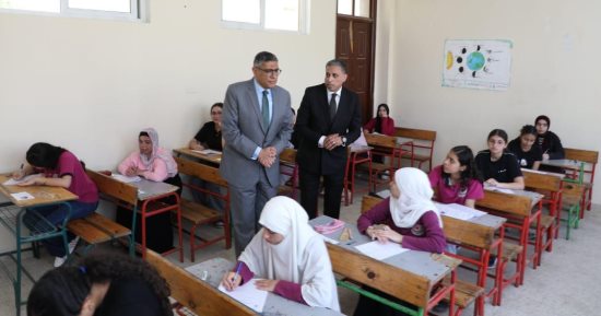 محافظ الجيزة: توفير بيئة امتحانية ملائمة لأكثر من 200 ألف طالب بالشهادة الإعدادية