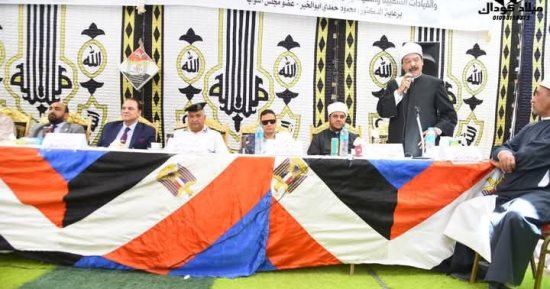 رئيس خريجى الأزهر بسوهاج يشهد مراسم الصلح بين أبناء عمومة بمدينة البلينا