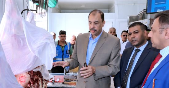 محافظ سوهاج يفتتح منفذ "حياة كريمة" لبيع اللحوم والسلع الغذائية بأسعار مخفضة