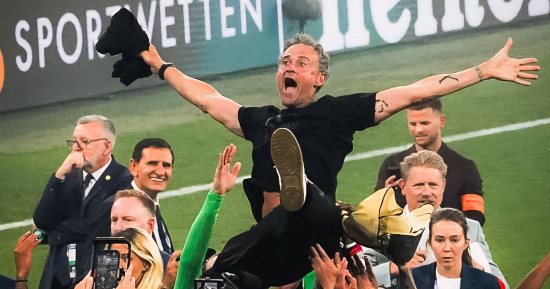 بى إس جى ضد أتلتيكو مدريد.. إنريكى: نسير على الطريق الصحيح