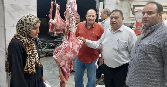 ‎وزير الزراعة يُوجه بإرسال لجان للتفتيش على أسواق اللحوم بإحدى قرى الدقهلية