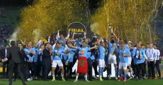 شاهد كواليس احتفال بيراميدز بالتتويج بدورى أبطال أفريقيا