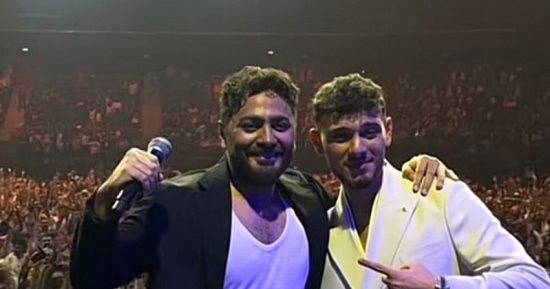 تامر حسني يتألق في دبي ويقدم "ملكة جمال الكون" مع الشامي لأول مرة على المسرح