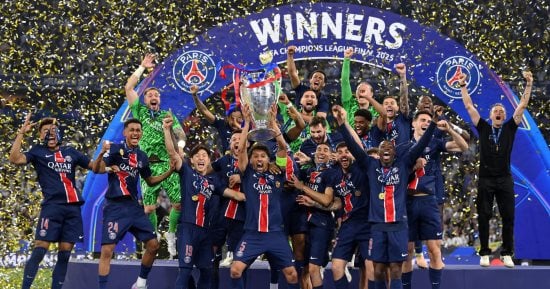 باريس سان جيرمان بطلا لدوري أبطال أوروبا لأول مرة في تاريخه.. كتيبة لويس إنريكي تدمر إنتر ميلان بخماسية مدوية في نهائي ميونخ.. رفاق حكيمي يحققون الفوز الأكبر في تاريخ نهائيات البطولة الأعظم بأوروبا