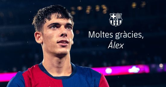 برشلونة يعلن رحيل أليكس فالي رسميًا إلى كومو الإيطالي