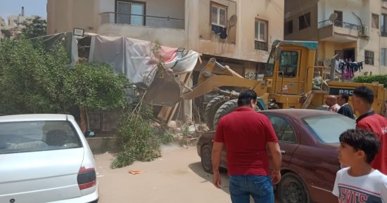 التنمية المحلية: تشميع محال وإزالة إشغالات فى المعادى استجابة لشكاوى المواطنين