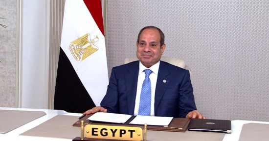الرئيس السيسى خلال الاجتماع رفيع المستوى استعدادا للمؤتمر الدولي لتمويل التنمية بإسبانيا: يجب اتخاذ خطوات لاحتواء اتساع الفجوة التنموية والتمويلية.. ووضع حلول لاحتواء إشكالية تنامى الديون السيادية للدول النامية