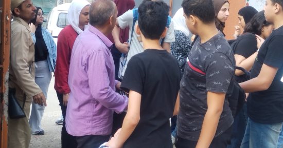 طلاب الشهادة الإعدادية بالقليوبية يؤدون امتحانى العلوم والتربية الفنية