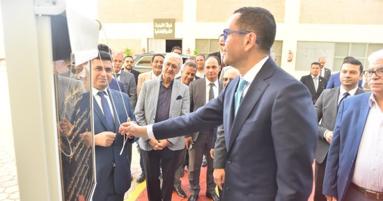 وزير الاستثمار يفتتح مركز اختبارات القدرة الإطفائية وأجهزة الإطفاء بهيئة الصادرات والواردات