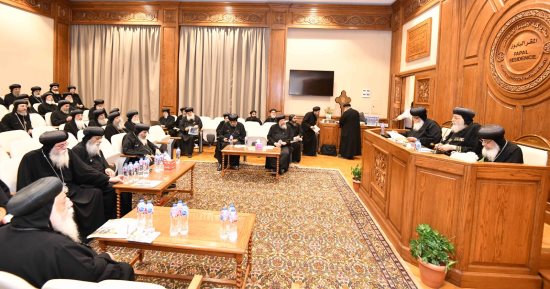 بحضور البابا تواضروس.. تواصل اجتماعات لجان المجمع المقدس