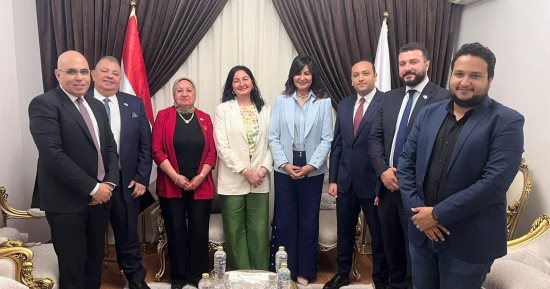 التحالف الوطنى يبحث سبل التعاون مع البنك التجارى الدولى