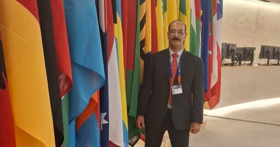 وفد مصر فى مؤتمر العمل الدولى يطالب بعضوية فلسطين كدولة مراقب بالمنظمة