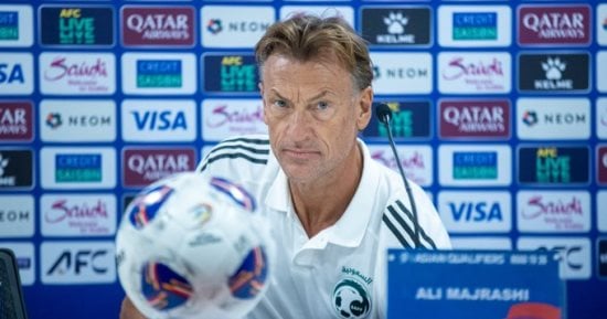 رينارد: لا يوجد ما نخسره أمام أستراليا ونتمسك بالفرصة