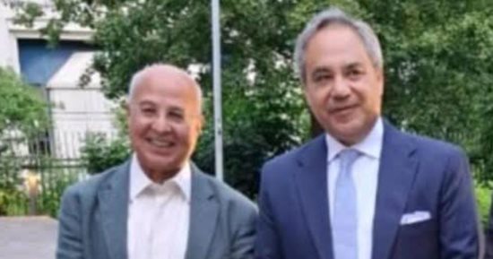 نائب رئيس اتحاد العمال يلتقى مندوب مصر فى جنيف 